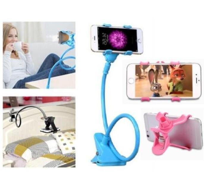 Universal Mobile Phone Tablet Mount Holder Flexible Long Arm Bed Desktop Stand