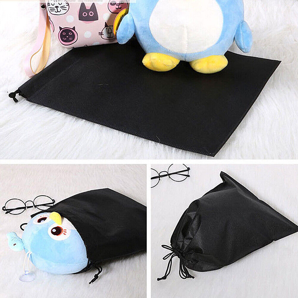 US 12PCS Boot Shoe Toy Storage Drawstring Bag Travel Organizer Large Dust-proof