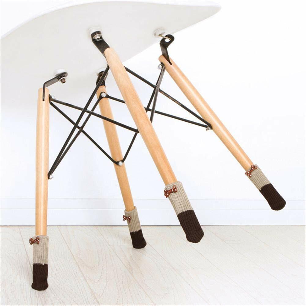 24 Pack Cat Paw Flower Bear Table Chair Foot Doorknob Floor Protector Sleeves US