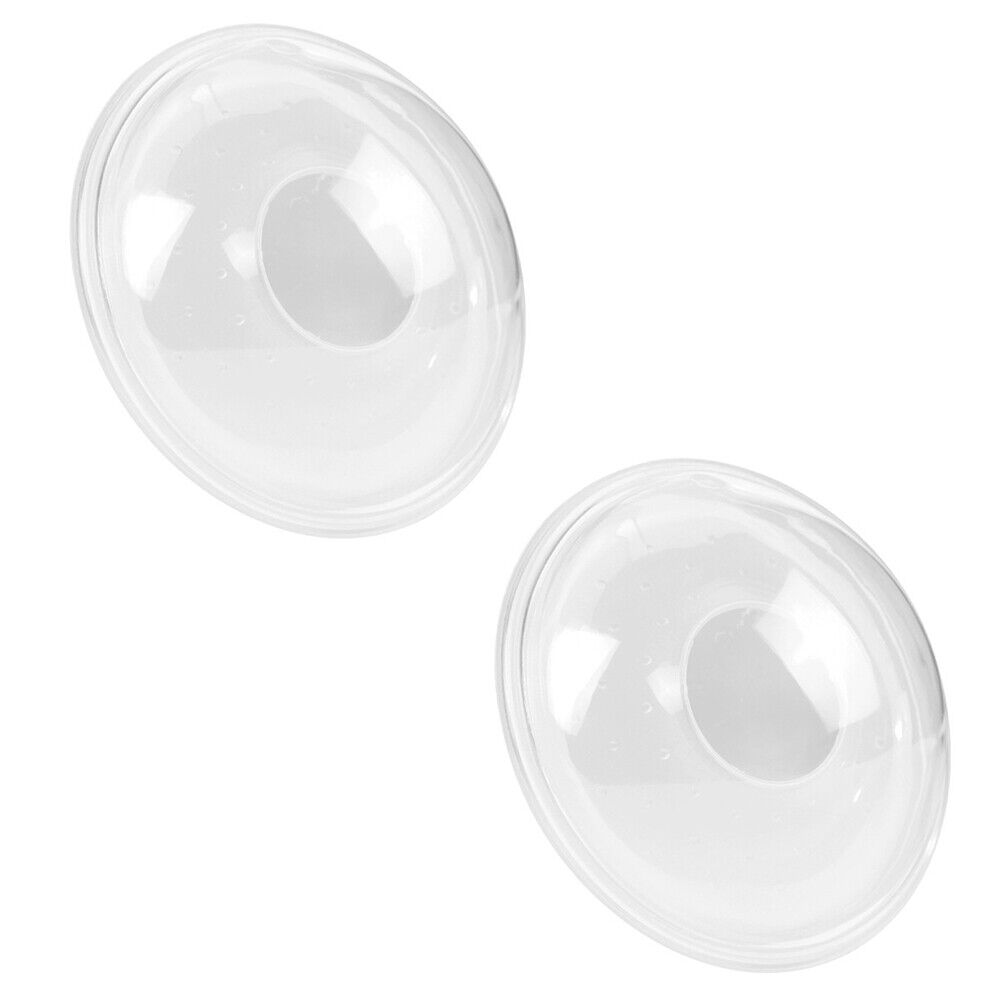 US 2-4Pcs Silicone Breast Shells Milk Saver Collector Nursing Breastfeeding Cups