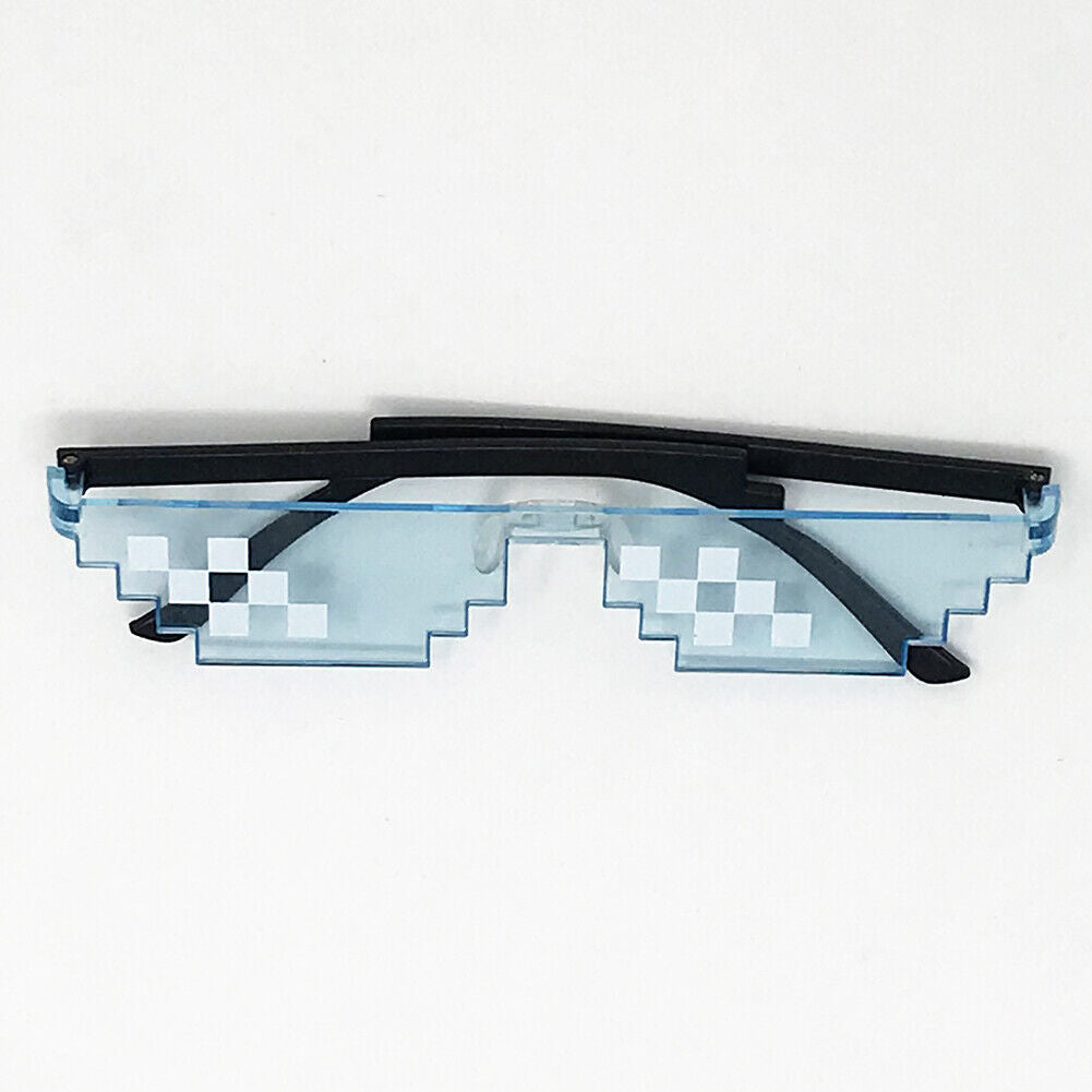 Thug Life Glasses Deal With It Sunglasses MLG Eyewear Unisex Meme Cool 8 Bit