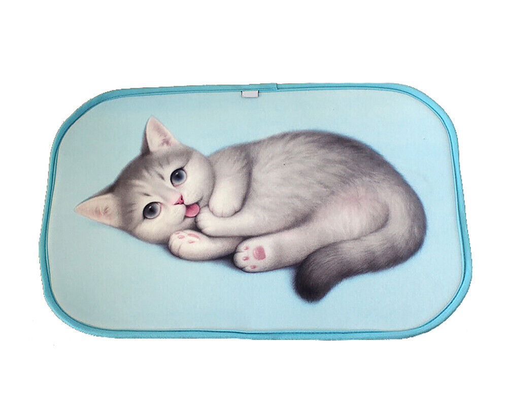 US Cat Dog Non-Slip 3D Doormat Kitchen Bathmat Bedrooms Patio Stair Carpet Mat