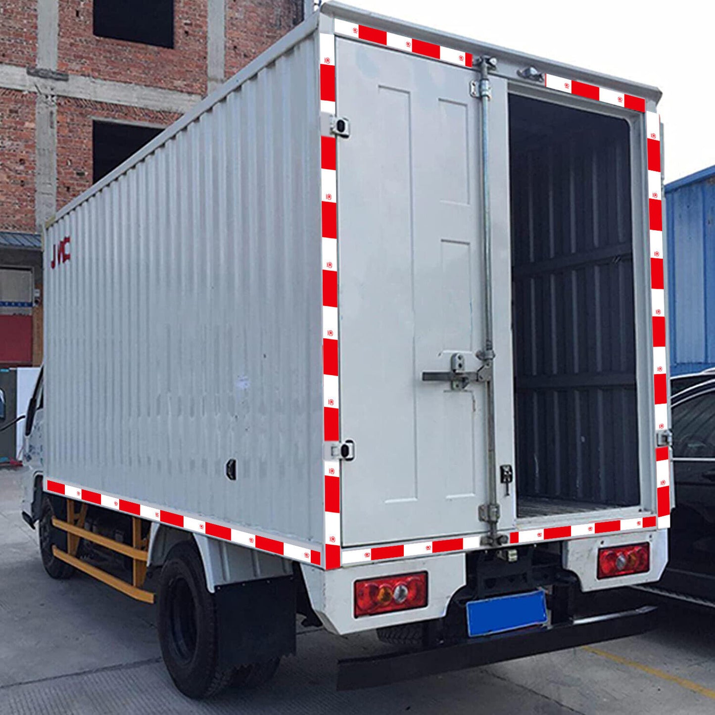 US Reflective Safety Tape Waterproof Red White Trailer Truck Conspicuity Warning