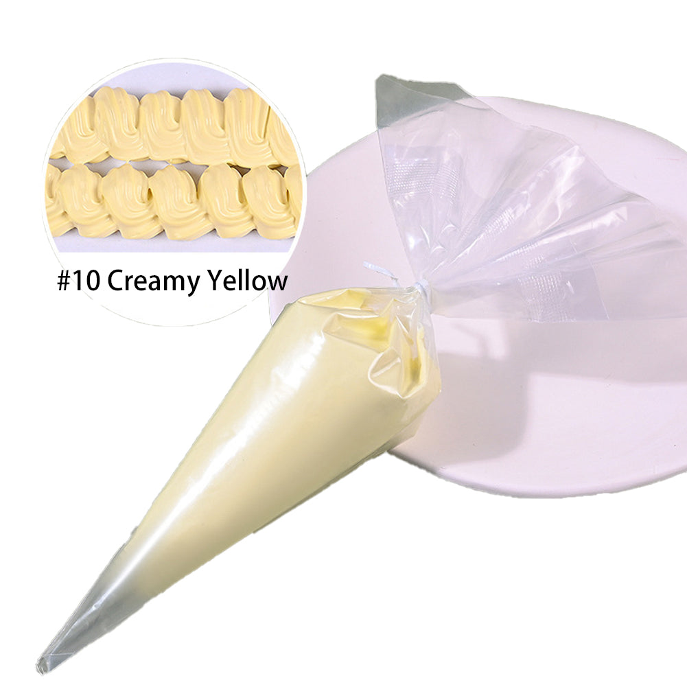 US 100g/3.52oz DIY Cream Simulation Fake Whipped Cream Clay w/ Piping Nozzle Tip