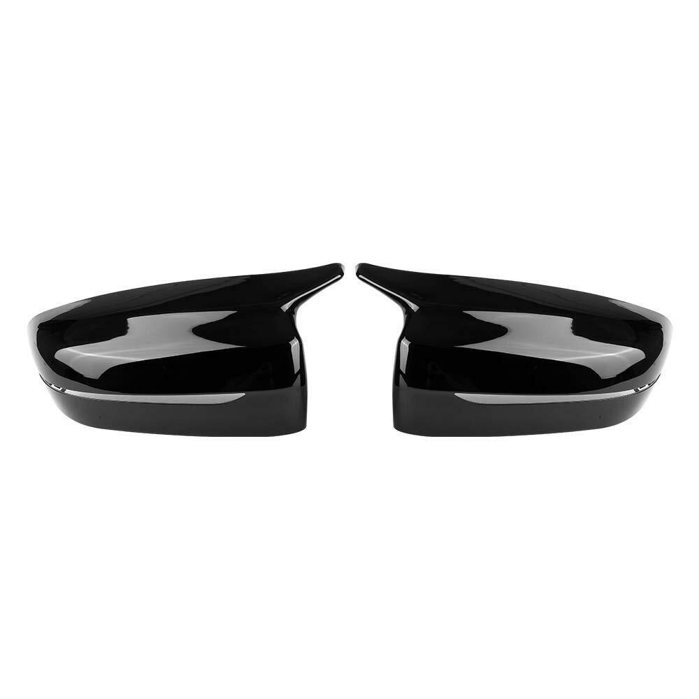 Side Mirror Cover Caps M Look for BMW Fine 3 series -8 series Glossy Black