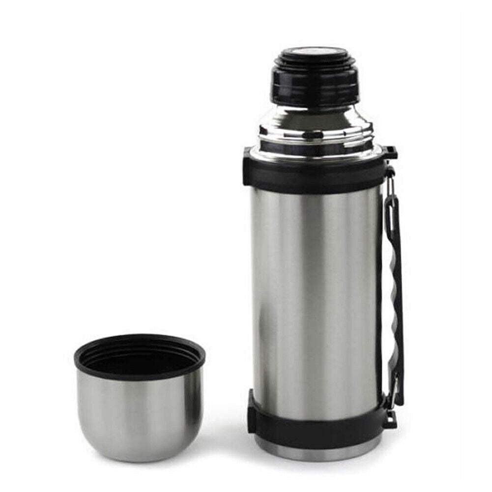 US 35.3OZ Stainless Steel Vacuum Thermos Flask Bottle Portable Beverage Bottle