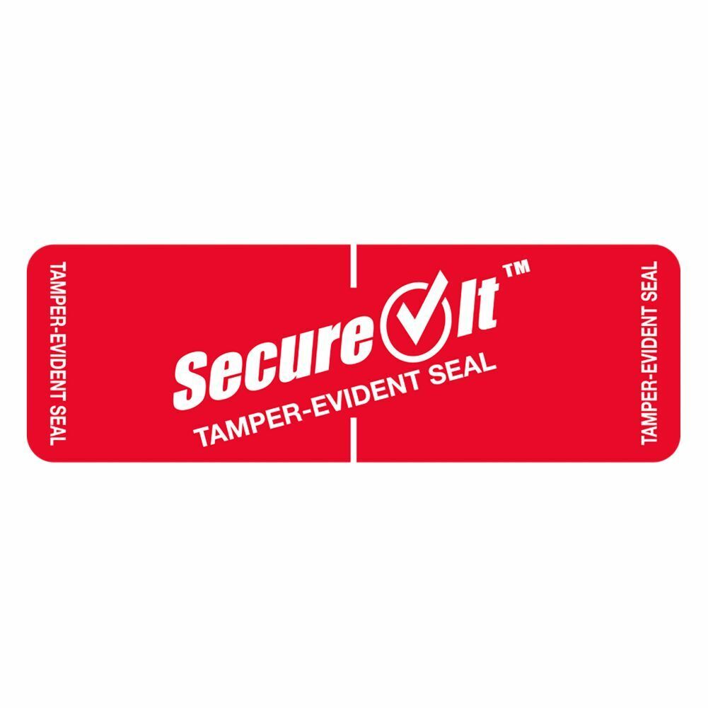 P13SI-2 SecureIt Food Delivery Tamper Resistant Label 500 Labels / pack