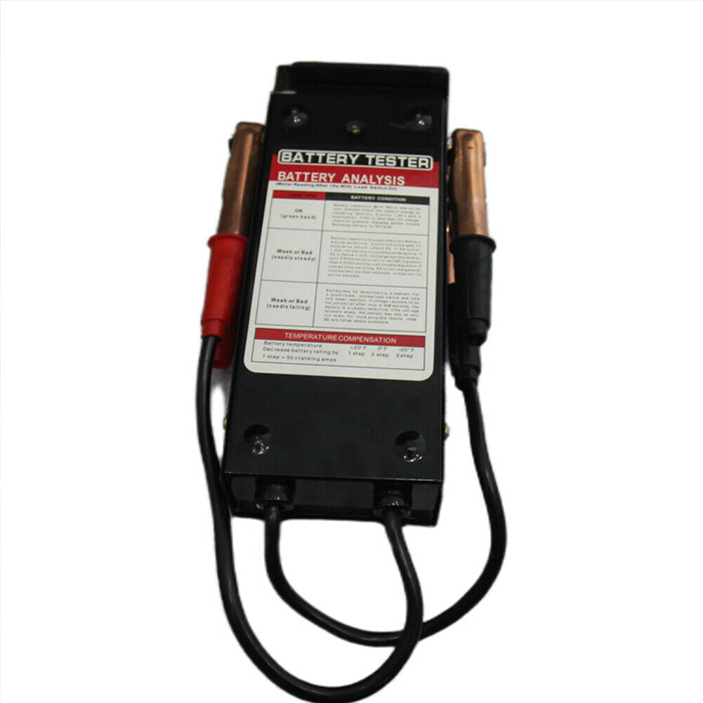 US Battery Load Tester 100 Amp Load Type 6V 12V Mechanic Car Truck Repair Fine