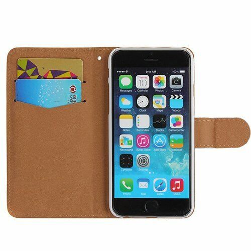 iPhone 6/6s Wallet Case,Luxury 3D Bling Leather Purse Flip Card Pouch Stand