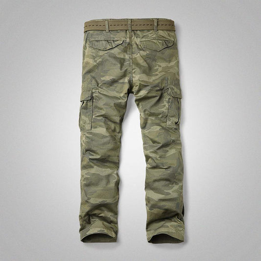 Match Men's Casual Pants 6532 ARMY CAMO Size : XXL