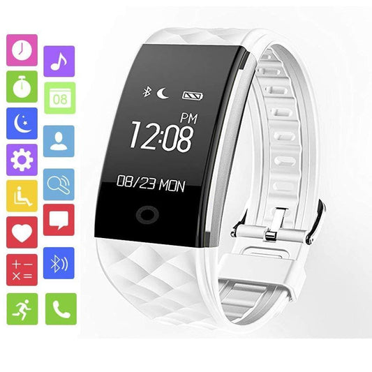 Smart Watch,Waterproof Bluetooth 4., Heart Rate Sleep Quality Monitor