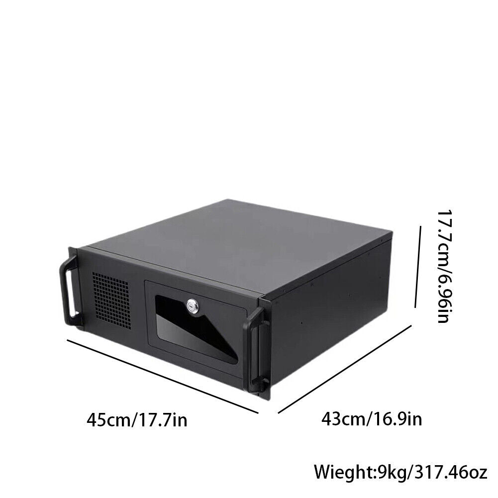 US 4U Rack mount Industrial Server/Computer Case with Fan