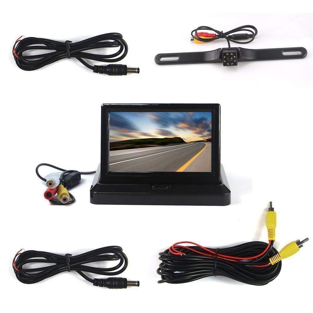 5inch color TFT 16:9 screen High Definition Car Rear view LCD Monitor