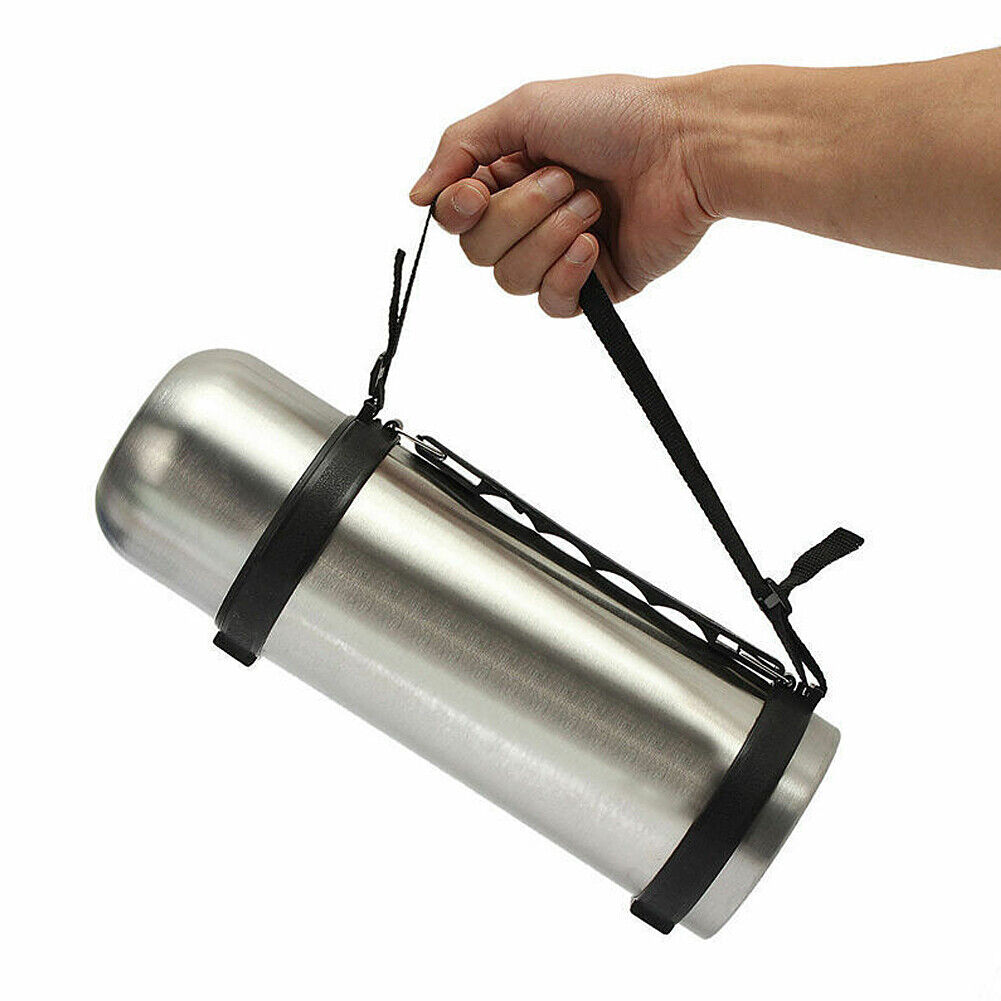 US 35.3OZ Stainless Steel Vacuum Thermos Flask Bottle Portable Beverage Bottle