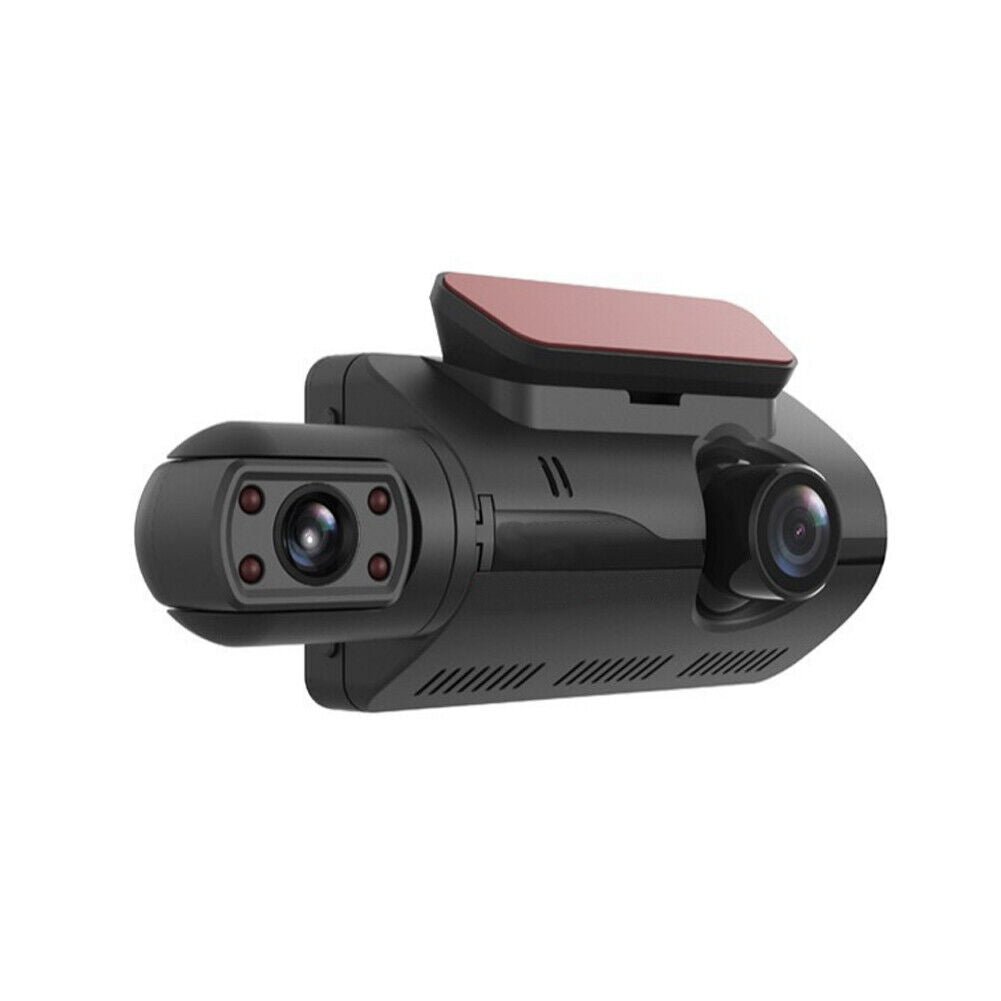 US 1080P Dual Lens Car DVR Dash Cam Video Recorder G-Sensor Front Inside Camera