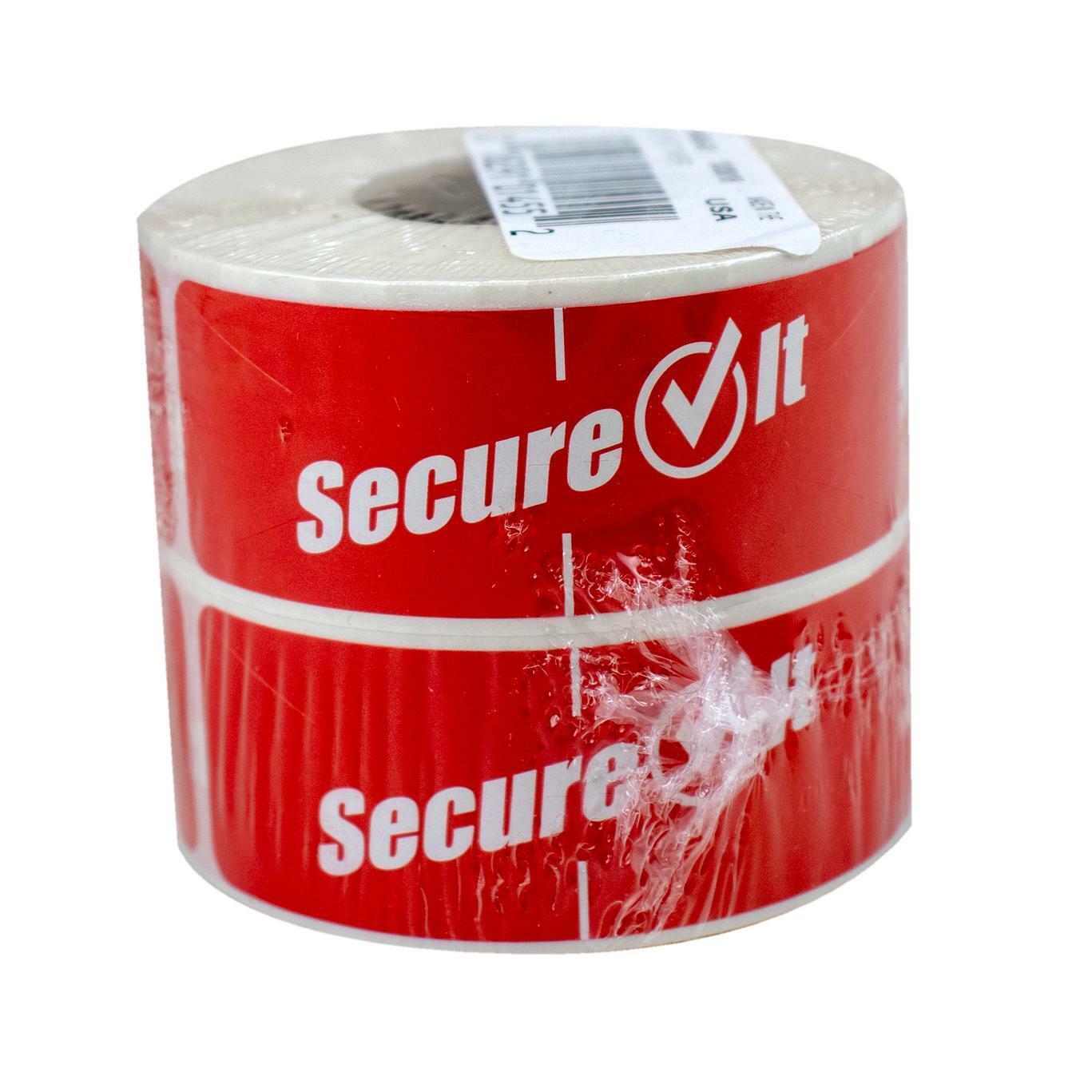 P13SI-2 SecureIt Food Delivery Tamper Resistant Label 500 Labels / pack