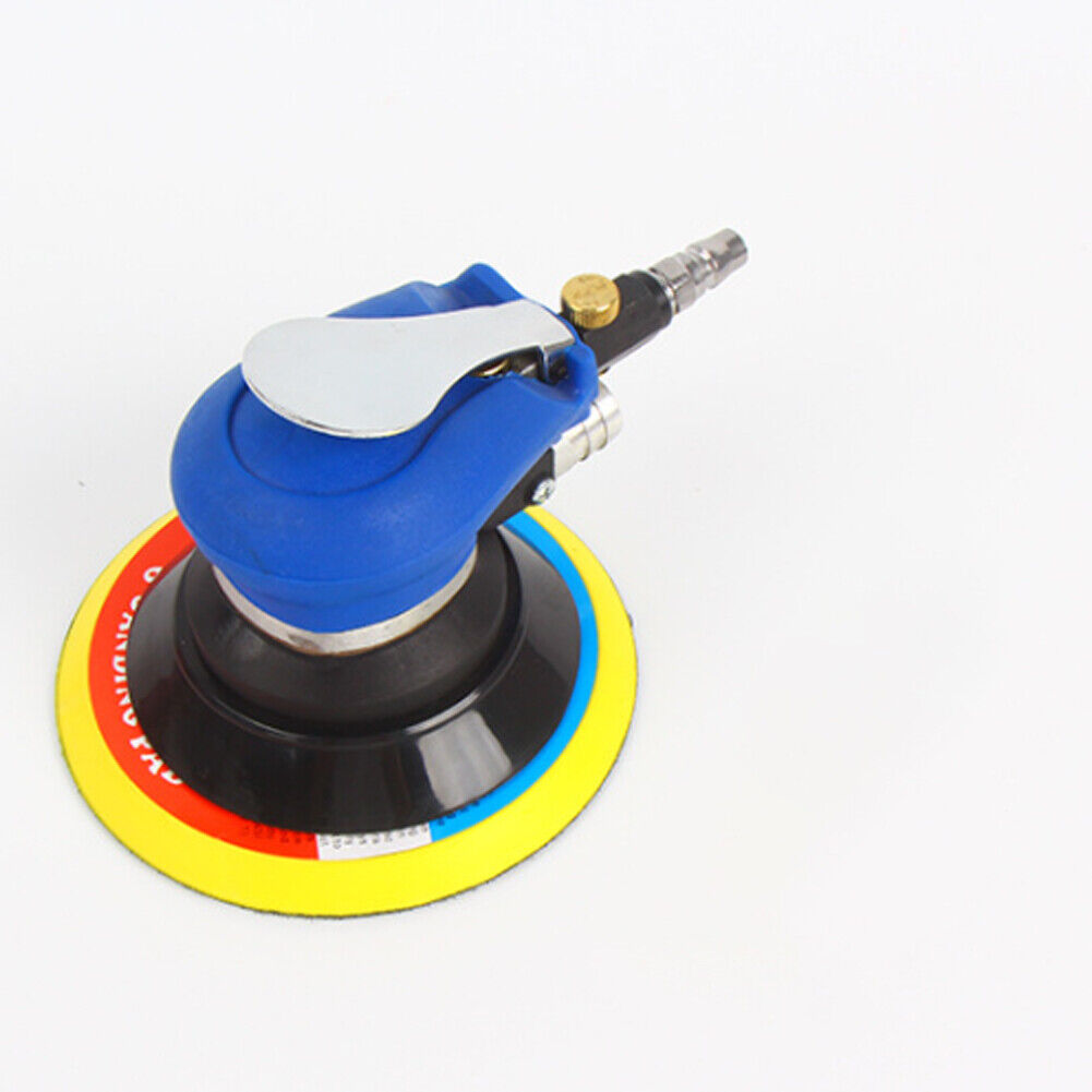 US 6'' Air Body Random Orbital Palm Sander DA Buffing Sanding 7 150mm Discs Auto