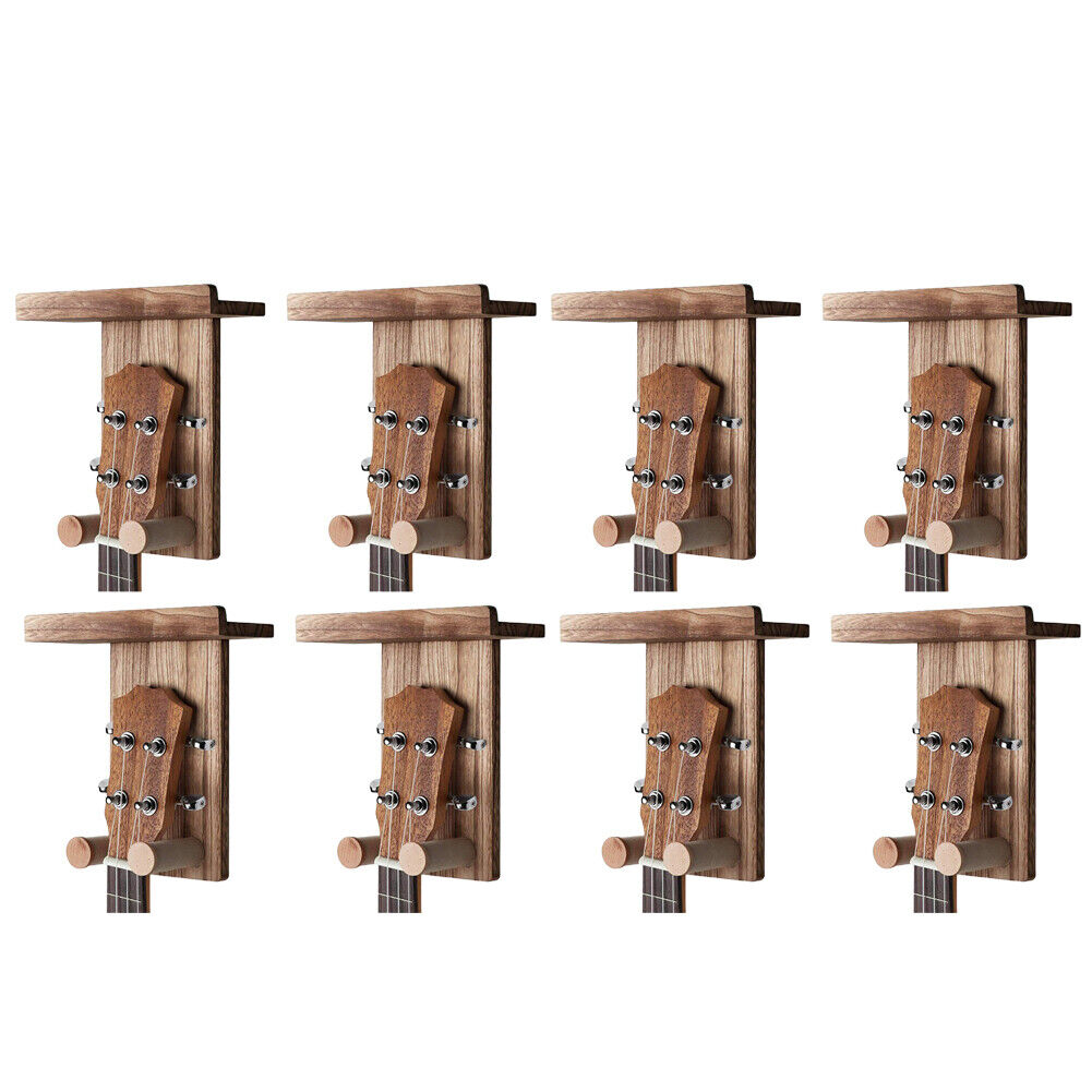 US 4 Pack Guitar Wall Hanger Guitar Wall Mount Holder With Pick Holder