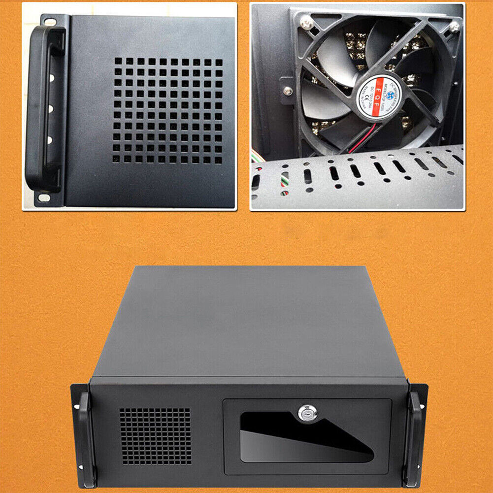US 4U Rack mount Industrial Server/Computer Case with Fan