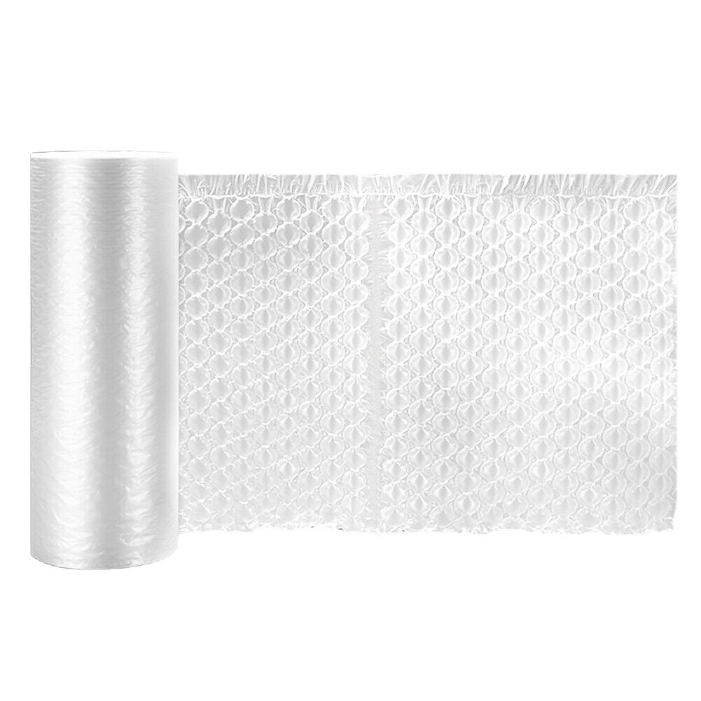 US 984ft x 16" Air Cushion Machine Film Bubble Pillow Packaging Padding 2 Roll