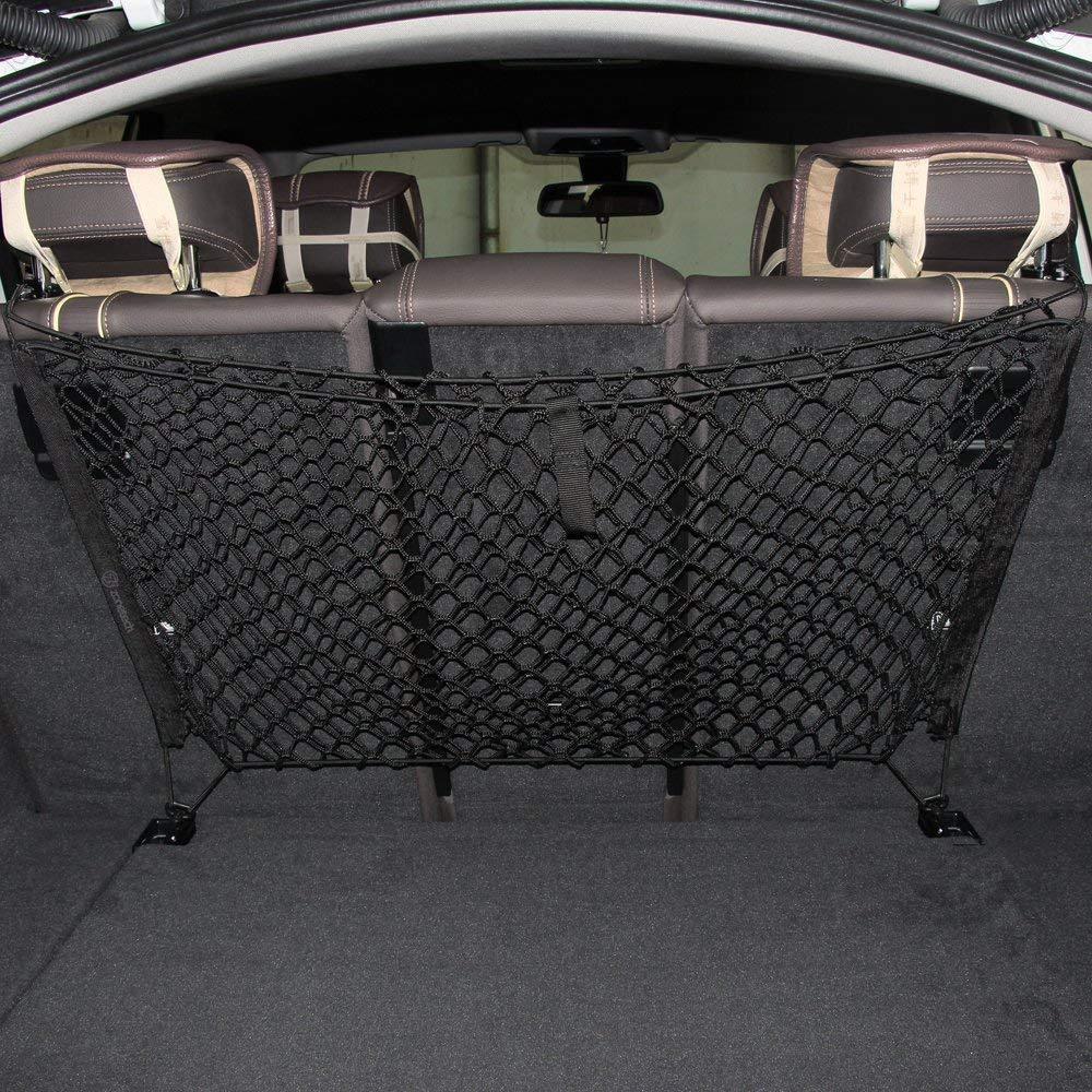 Backseat Cargo Net t - Dog Barrier, Back Seat Cargo Storage  Organizer