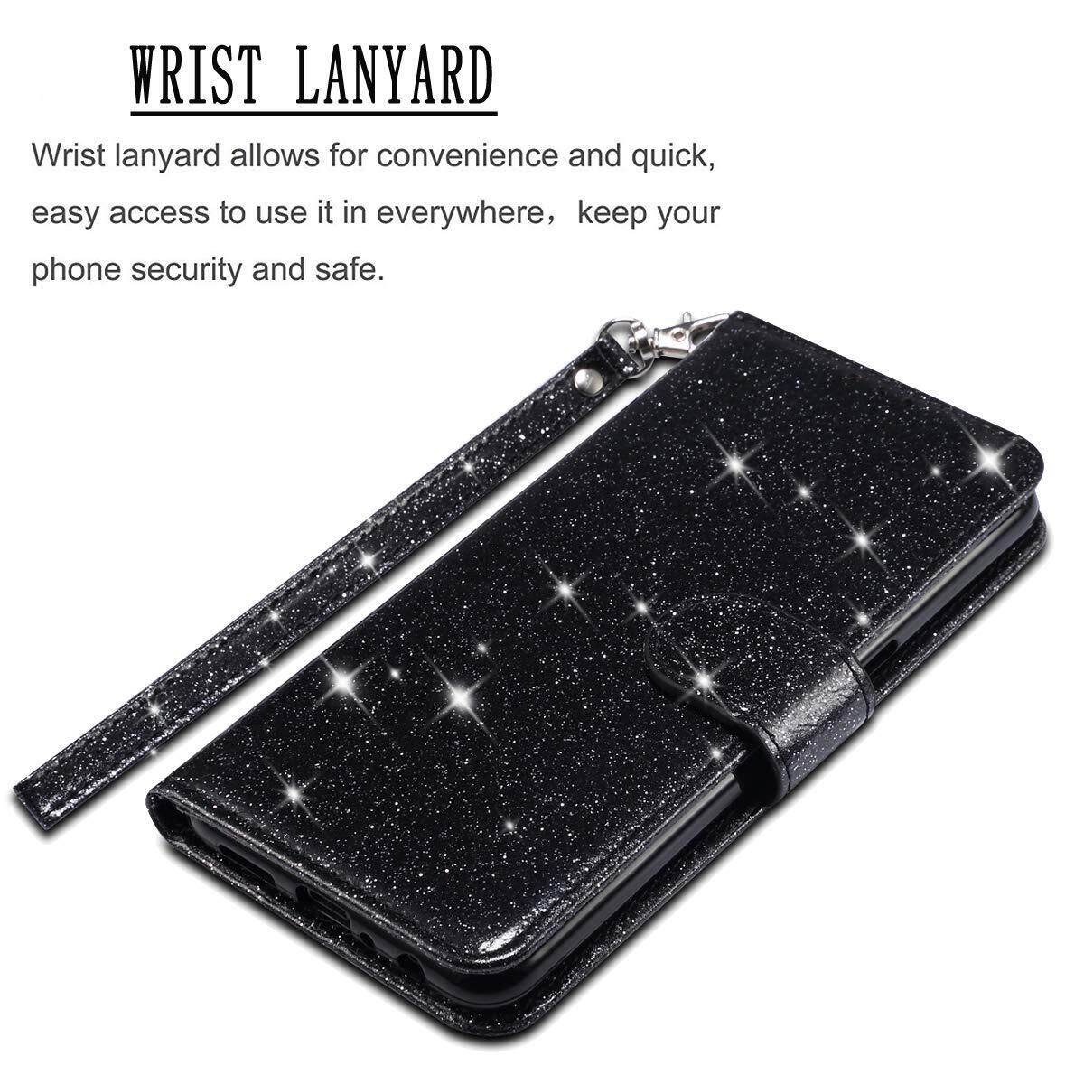 Oneplus8 Flip Glitter Bling Cute Leather Wallet Shockproof Protective Phone Case