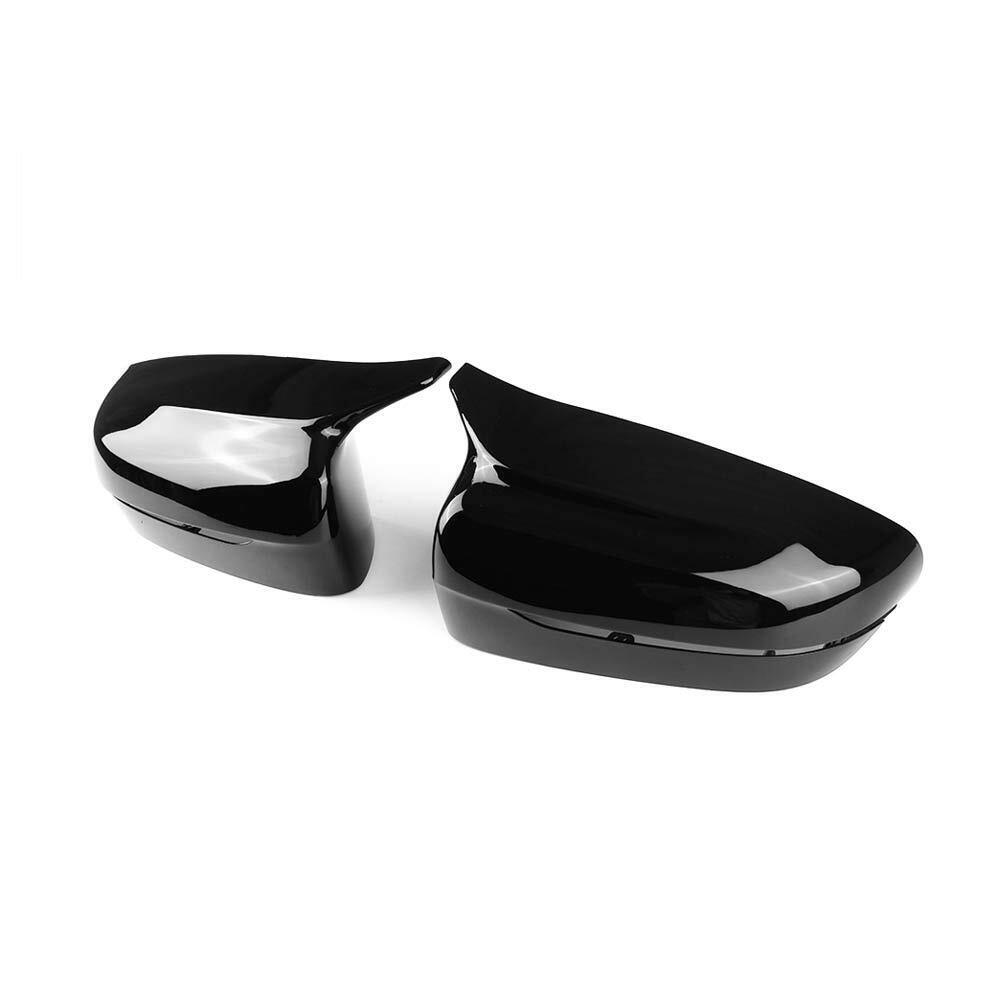 Side Mirror Cover Caps M Look for BMW Fine 3 series -8 series Glossy Black