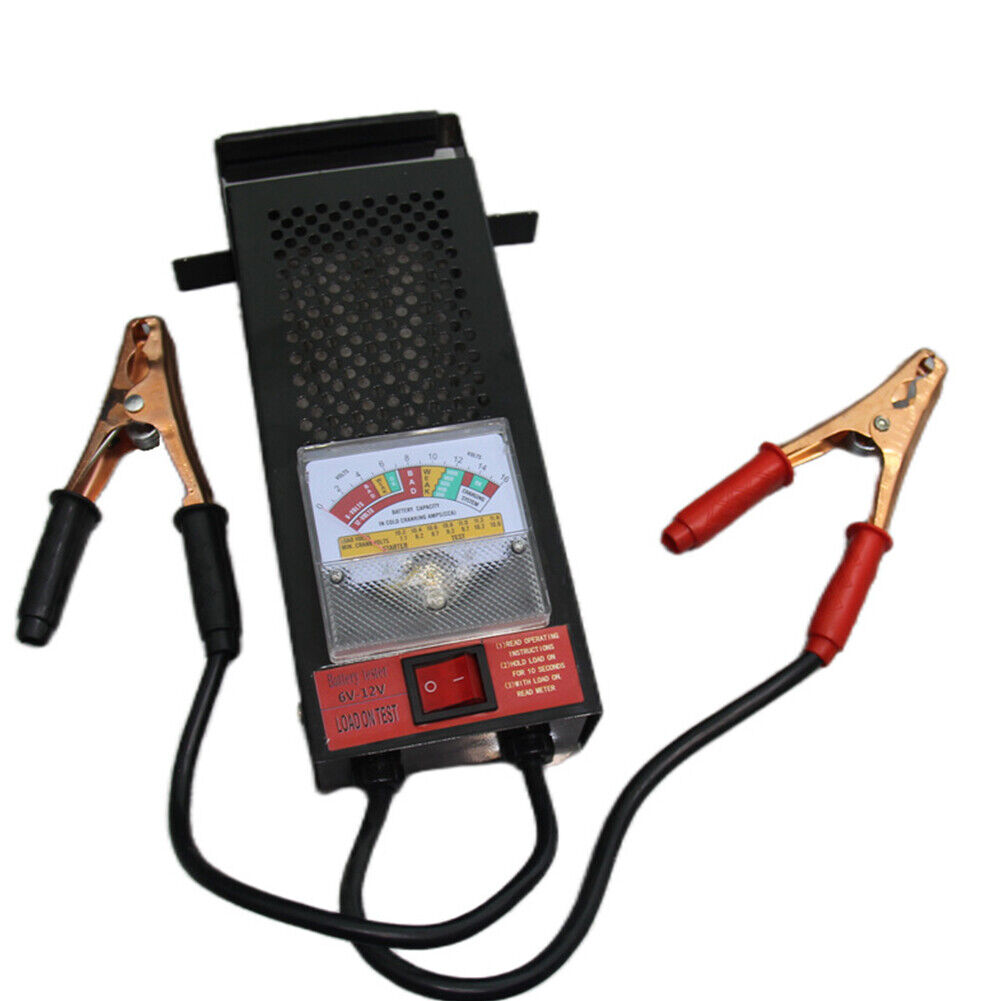 US Battery Load Tester 100 Amp Load Type 6V 12V Mechanic Car Truck Repair Fine