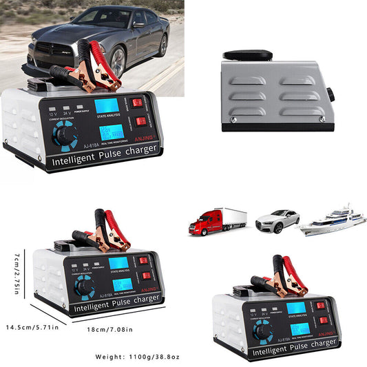 US Heavy Duty Automatic Smart Car Battery Maintainer Trickle Repair Charger