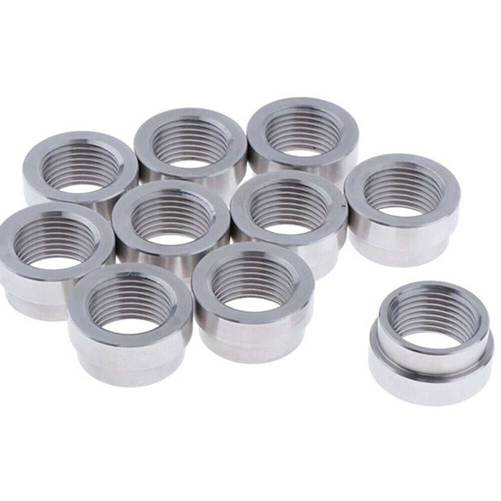 US 5 Pcs Aluminum Female Weld On Weld In Flange Fitting Bung Fuel Oil Gas Fine