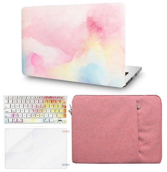 MacBook Pro 13" Case with Shell、 Keyboard Cover、 Sleeve and Screen Protector