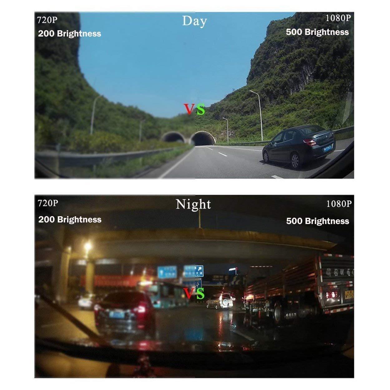 Waterproof Backup Camera and Monitor 4.3 inch Backup Camera LED Night Vision