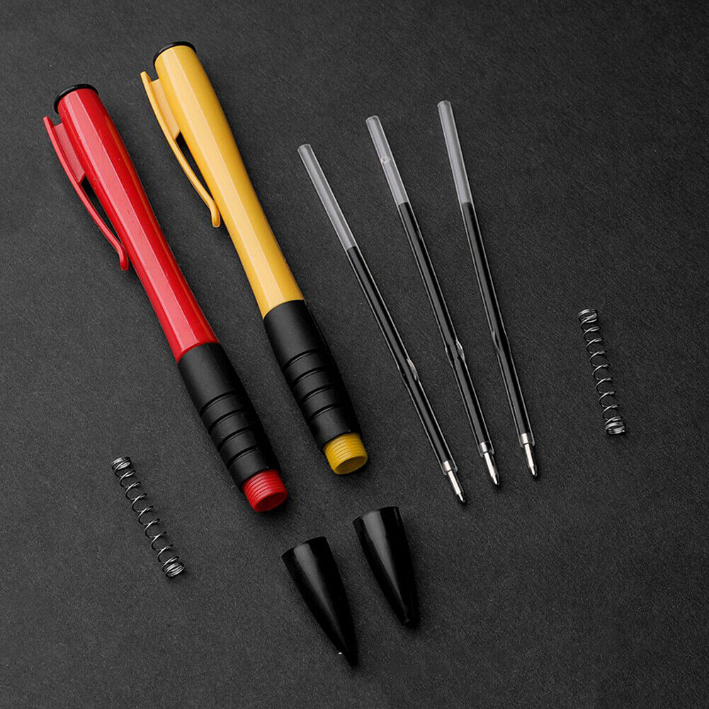 US 200 Pack Bulk Wholesale Lot Ink Pens Ball Point Plastic Retractable Black Ink