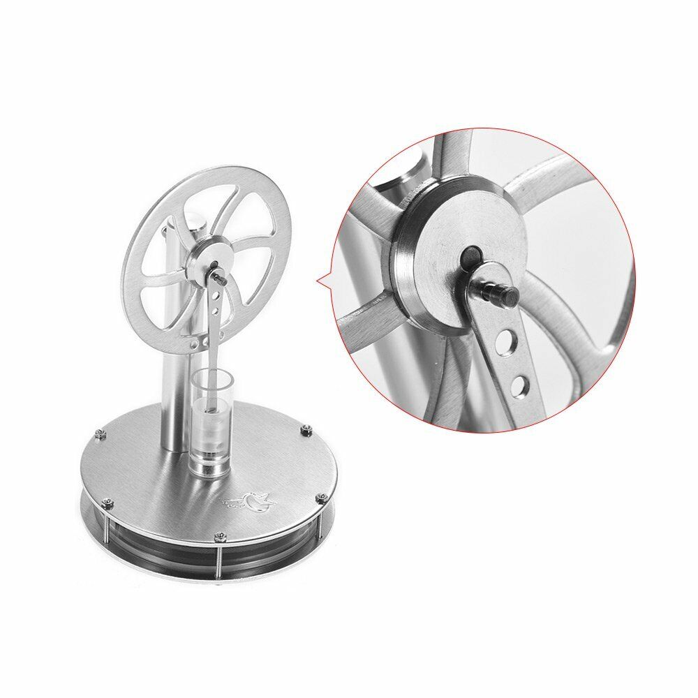 Low Temperature Stirling Engine Motor Model Steam Heat Experiment EducationalToy