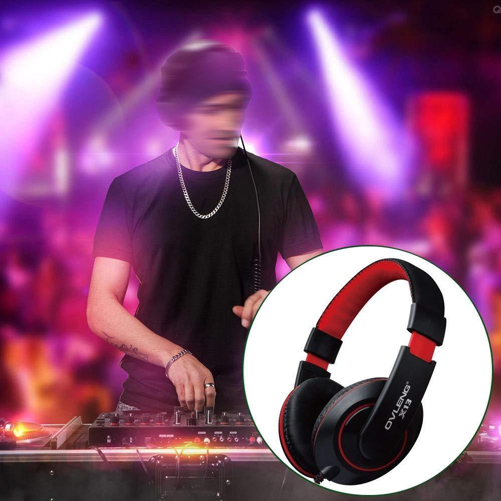 Over-the-Ear Headphones 3.5mm Wired Professional Hifi Studio Stereo Gaming Heads