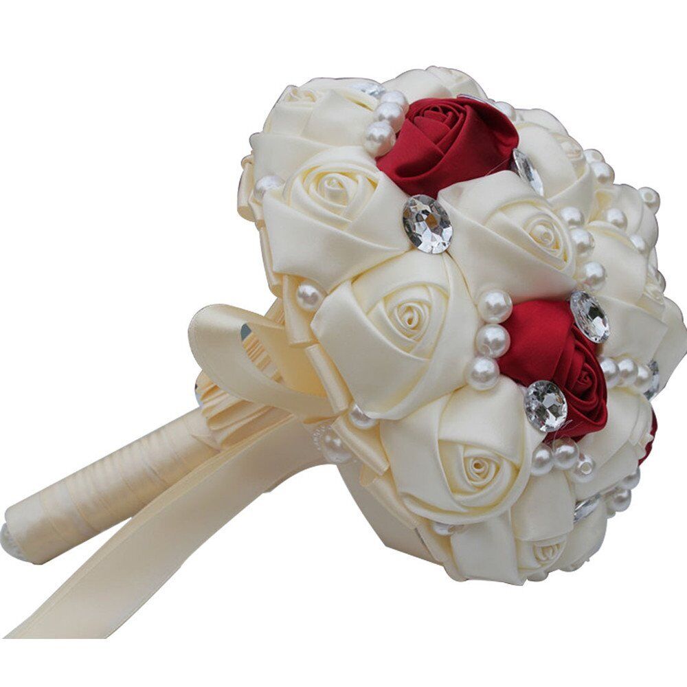 Wedding Bouquet Rhinestone Brooch Bouquet Bridesmaid Holding Wedding Flowers
