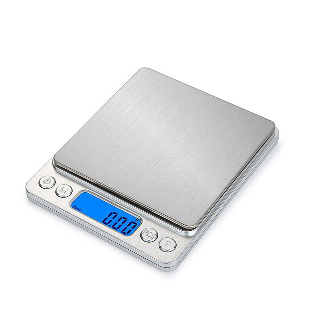 US High Accuracy Cooking Scale Digital Scale 3000gx0.1g Jewelry Gold Silver Coin