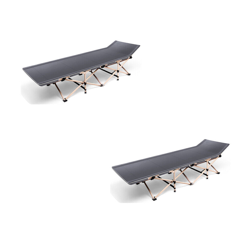 US Portable Sleeping Bed with Carry Bag 75 inch Heavy Duty Folding Camping Cots