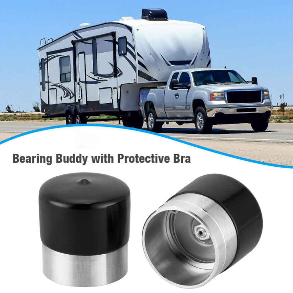 US 4x1.98'' Stainless Steel Boat Trailer Bearing Kit w/ Protective Grease Bra