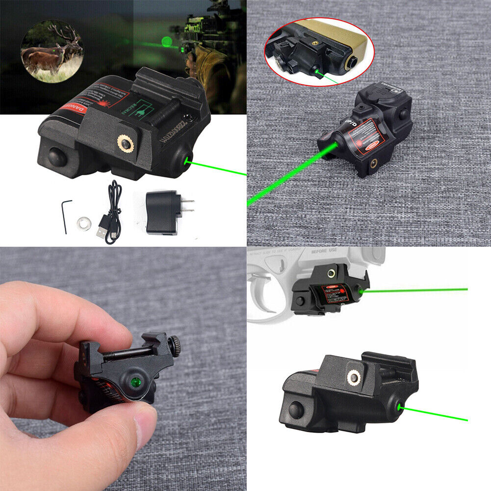 US Detachable Green Laser Sight Taurus G2 G2C G3 G3C USBRecharge Adjustable Fine