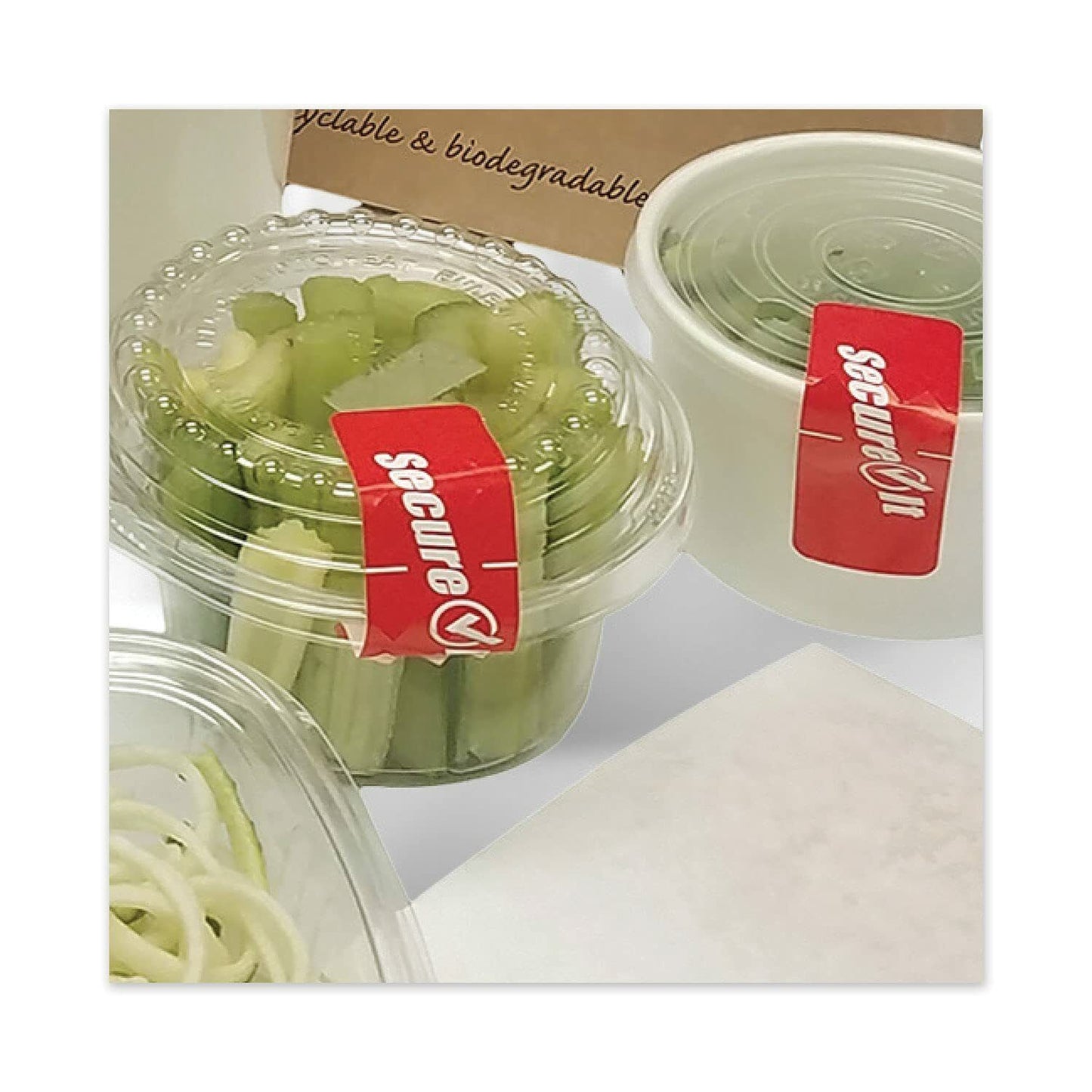 P13SI-2 SecureIt Food Delivery Tamper Resistant Label 500 Labels / pack