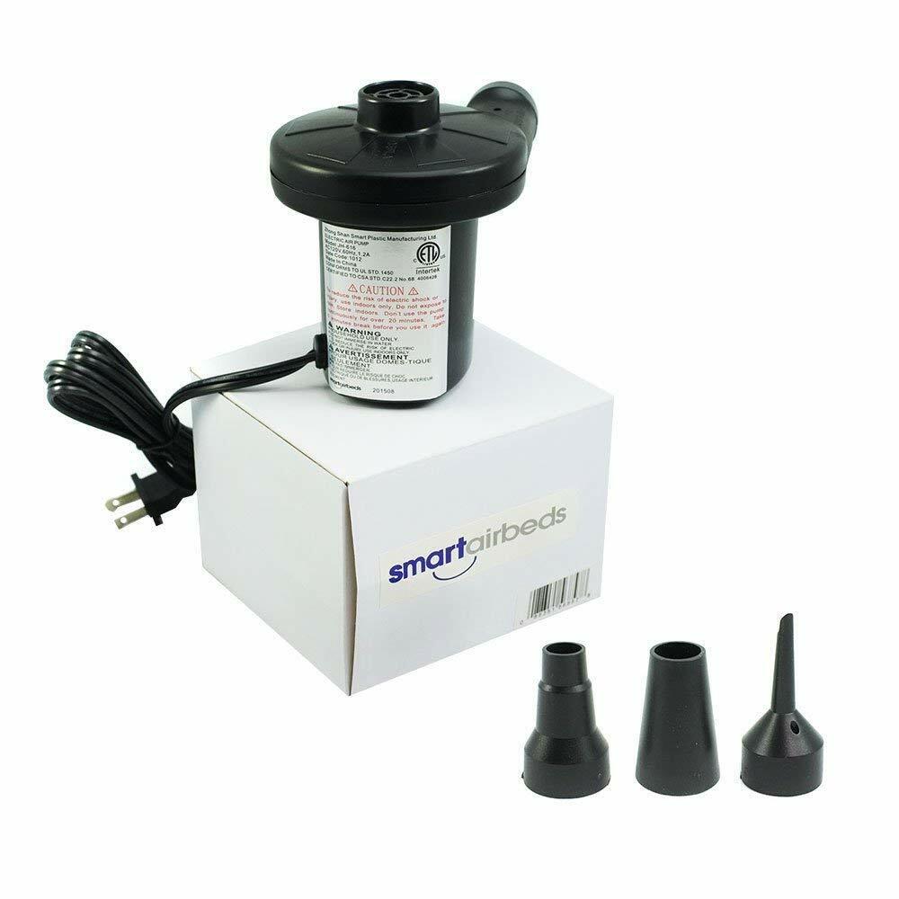 Smart Air Beds A/C Electrical Pump for Air Beds, Inflatable Pools, Beach Balls
