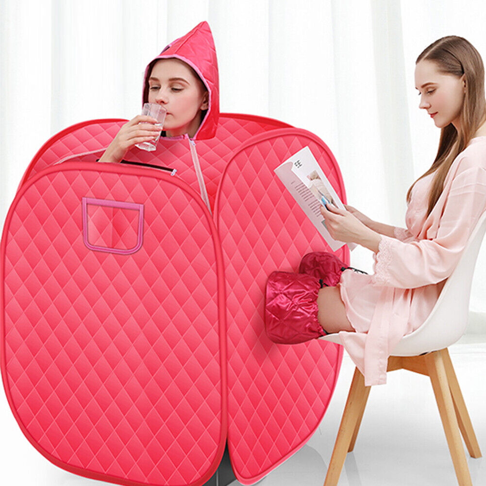 US Fashion One Person Full Body Spa Weight Loss Detox Therapy Sauna Steamer Pot