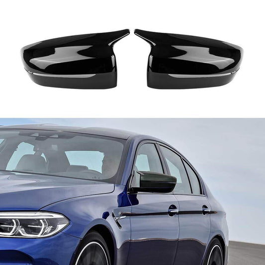 Side Mirror Cover Caps M Look for BMW Fine 3 series -8 series Glossy Black