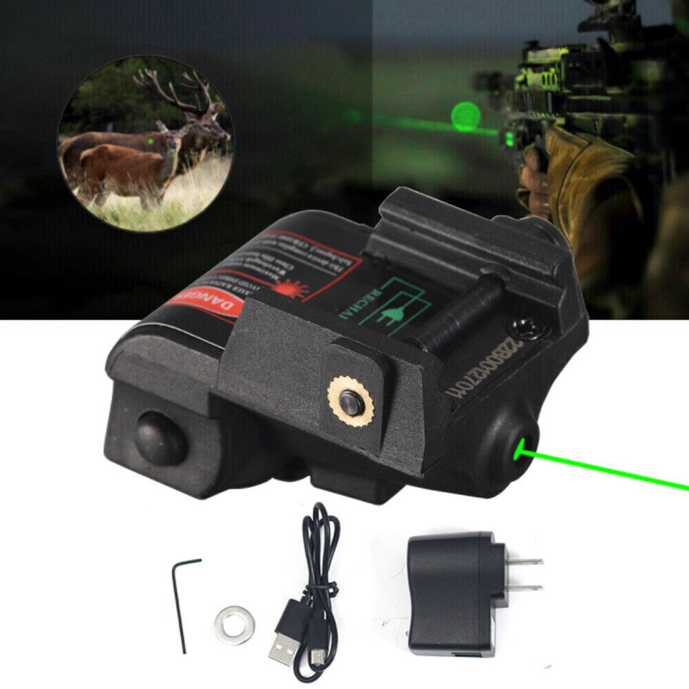 US Detachable Green Laser Sight Taurus G2 G2C G3 G3C USBRecharge Adjustable Fine