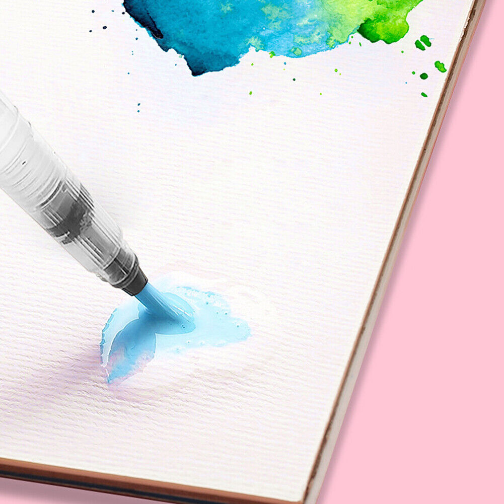 US 48 Premium Paints Watercolor Paint Set Include Metallic and Fluorescent Color