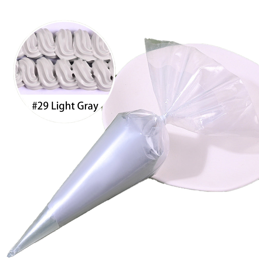 US 100g/3.52oz DIY Cream Simulation Fake Whipped Cream Clay w/ Piping Nozzle Tip