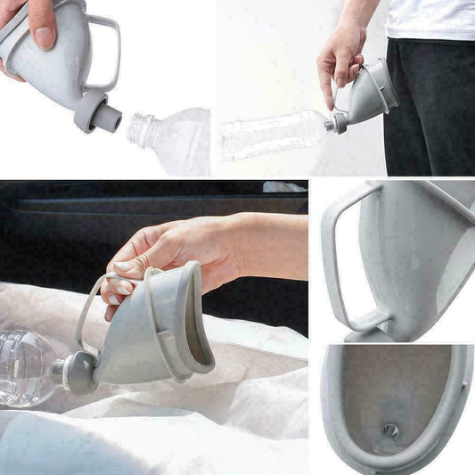 Unisex Portable Potty Pee Funnel Adult Emergency Urinal Device Outdoor Toilet