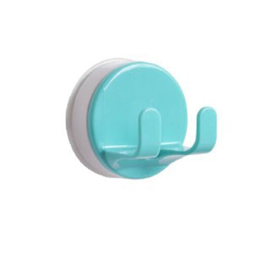 A6060C Bathroom Single Hook with Powerful suction cup, Turquoise