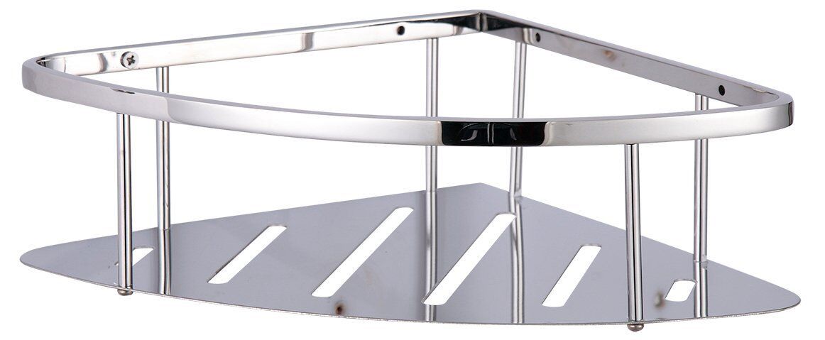 KES A2220A Bathroom Corner Triangular Tub and Shower Caddy Basket, Polished